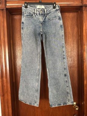 Hollister Low Rise Baggy Denim Jeans